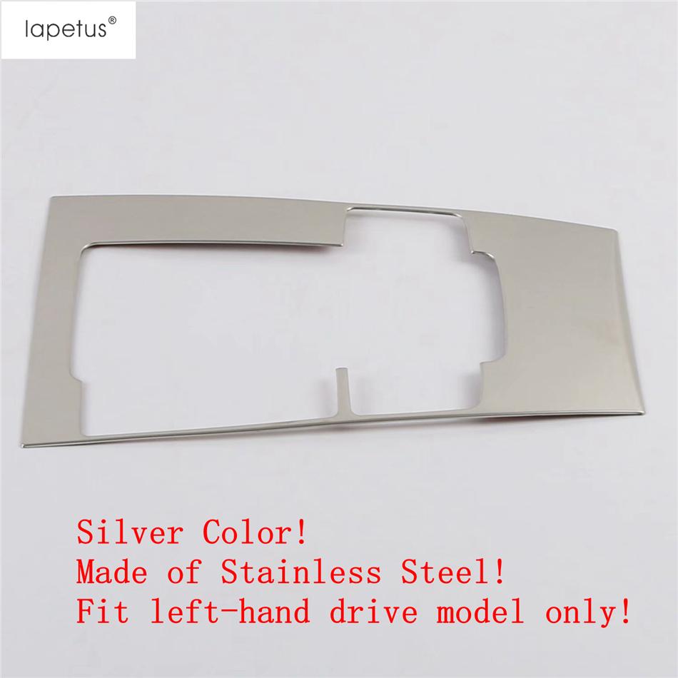 Central Control Front Water Cup Holder Gear Panel Cover Trim For Mazda 3  - 2025 ABS / Stainless Steel Interior Accessories