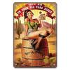 Vintage Metal Sexy Girl Pin Up Girls Plaque Tin Signs Cola Beer Airplane Metal Poster Retro for Bar Pub Club Home Wall Art Decor