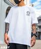 Airby Short Sleeve with Smile Back Perfect for and Casual Available In XXL and XXL Stylish and Perfect for Adults and Men's T-Shirt Print, Loungewear,