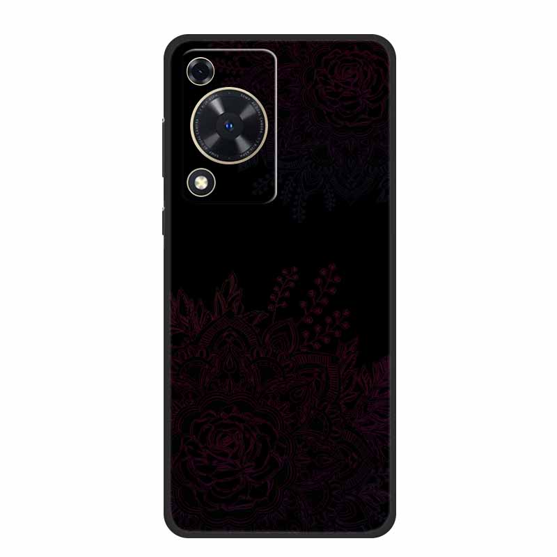 

Чехол For Huawei Nova Y72s Чехол Милый Мультяшный Кот Черный Силиконовый Мягкий Чехол для Телефона Для Huawei Nova Y63 Задняя Крышка Чехол NovaY63 Y 63 Nova Y63