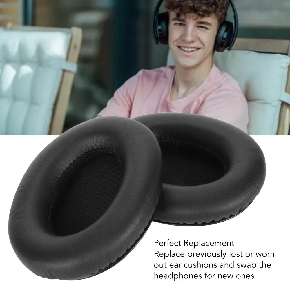 2PCS Soft Protein Leather Headphone Ear Cushions Ear Pad Cushions for Mpow 059 Sound Accessories