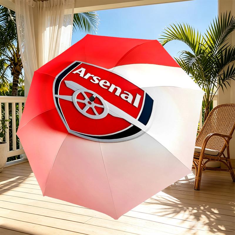 football team.C Print Automatic Open Close Umbrella, Portable Foldable Umbrella, for Outdoor Commute Camping Trip, Ideal Birthday Gift