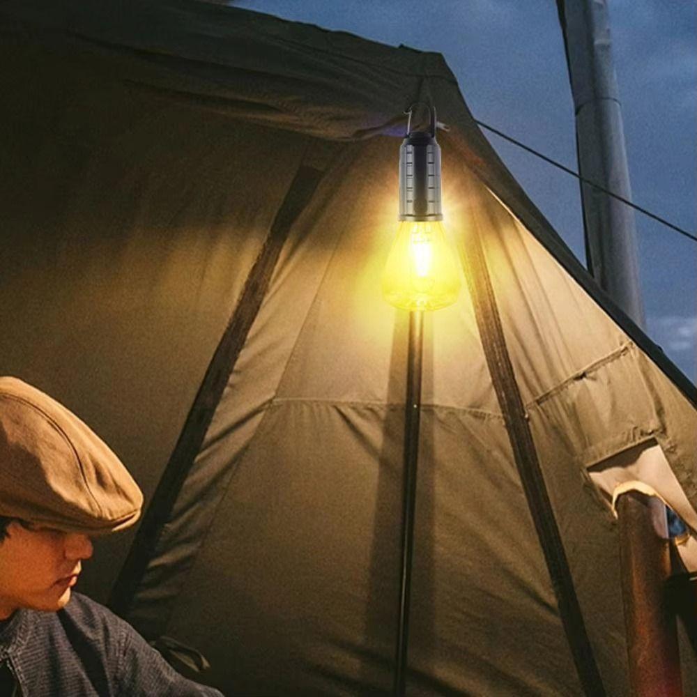 USB Rechargeable Solar Powered LED Lamp Solar Powered Camping Lamp  Outdoor Activities