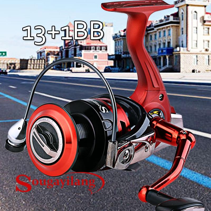 

13 + 1BB ручка с ЧПУ EVA ручка спиннинговая рыболовная катушка для морской пресноводной морской рыбалки катушки колеса BD2000