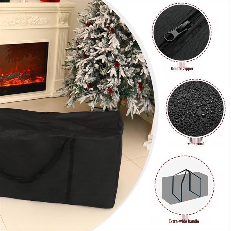 Oxford Cloth Large Capacity Christmas Tree & Furniture Storage Bag - Rainproof & Dustproof Cover