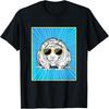 Ratte Porträt Pop Art Tier mit Sonnenbrille T-Shirt