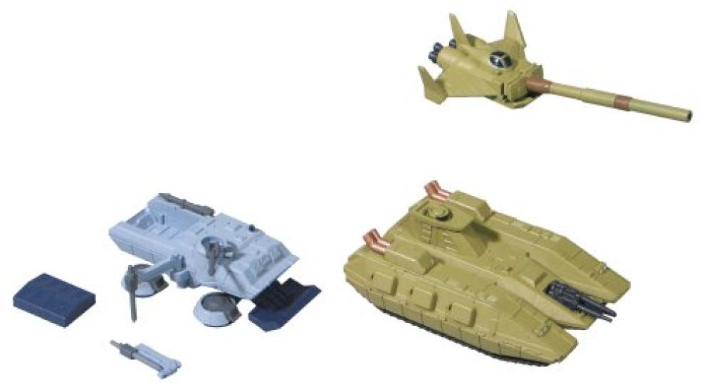 Federal Army MS Platoon Frontline Set Ground Type Gundam Hover Truck Magella Complete Suit Gundam 08th MS HCM-Pro G-BOX 1/200 (RX-79[G] + + Attack)