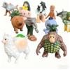 24-piece Brain Lot Italian Brain Lot Goods Figure Collection: Madness and Fantasy Memetic Creatures Descend on Your Desk "Color Box Packaging" (First