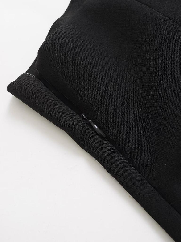 2025 Spring Women's Fashion Halter Neck Top - European & American Versatile Style