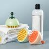 Silikon Kopfhautmassagekamm – Shampoo- und Reinigungsbürste zur Exfoliation und Akupunkturpunktstimulation