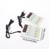 4 Slot AA AAA 1.2V Battery Charger with Independent Charging EU US Plug for Household Electronics and Travel Convenience