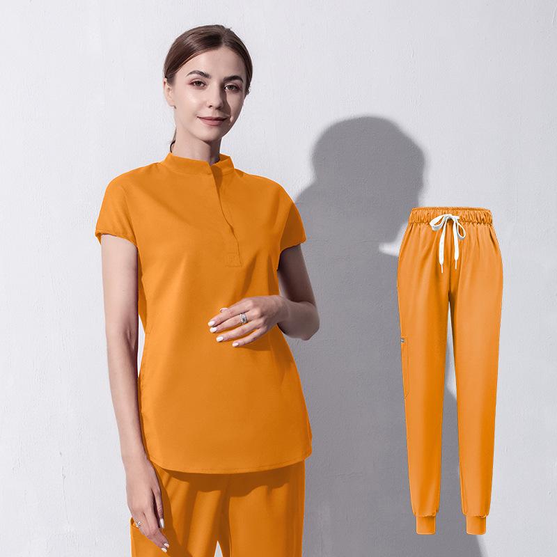 High-end surgical gowns dental operating room hand-washing gowns stretch women's hand-brushing gowns doctor and nurse