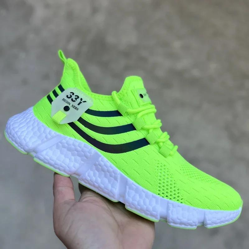 Summer Men's Sneakers Breathable Running Shoes for Men Comfortable Classic Casual Luxus Brand Sports Shoes Men Tenis Masculino