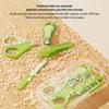 Baby Nail Kit 4 In1 Newborn Safety Nail Clippers Tweezer Kids Manicure Pedicure Set With Case Portable Baby Care Utensils