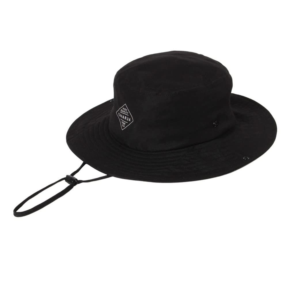 

Шляпа Tabarua UV Eco из переработанного материала TM2008 ЧЕРНАЯ 59см UPF50+ Унисекс шляпа для серфинга