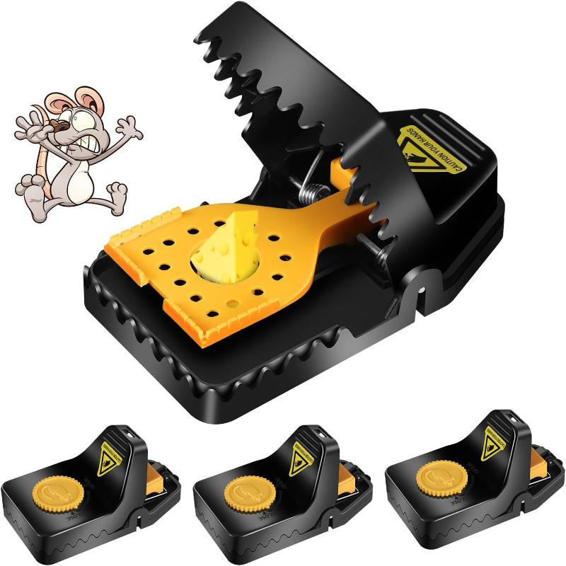 Upgraded Large Mouse Rat Traps Safety High Sensitive Snap Big Plastic Mouse Trap Rodent Catcher