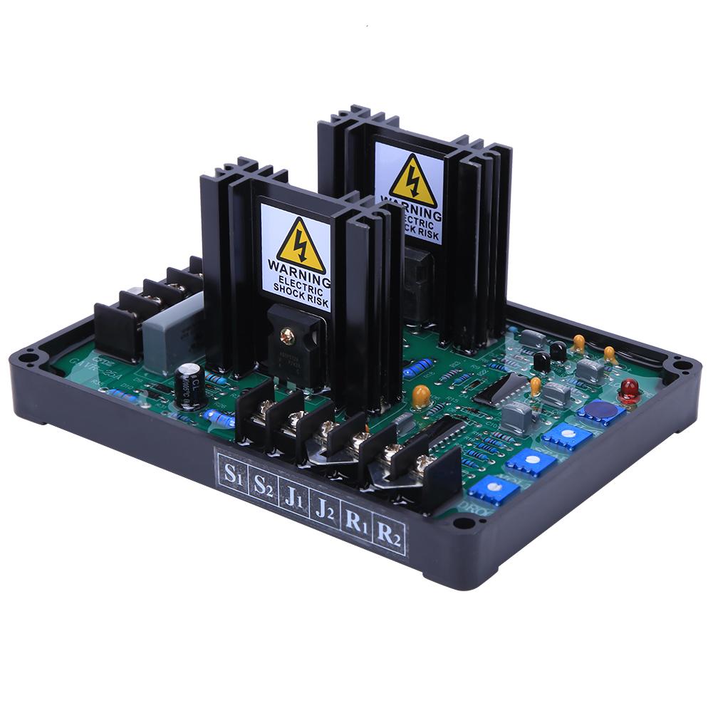 Automatic Voltage Regulator 1 Phase 2 Wires for Brushless Generator Set AVR GAVR 25A