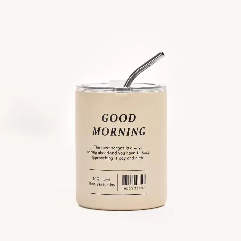 

Изысканная чашка-непроливайка из нержавеющей стали, вакуумная чашка с двойными стенками с термоизоляцией, портативная кофейная кружка, кухонная посуда для напитков, домашние аксессуары