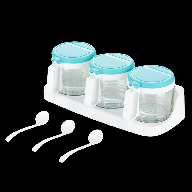 Chahua Glass Condiment Jar Set