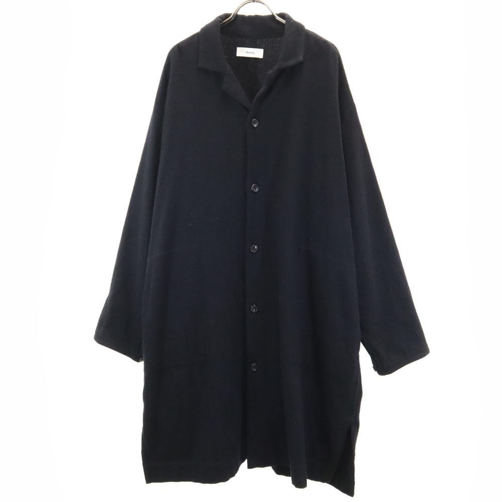 Marka Made In Japan Long Coat 3 Black Cardigan Men's Used