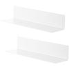 Yamazaki Film Hooks for Kitchen Set of 10410 X 2 Shelves, Wide, 2, Tower, White,