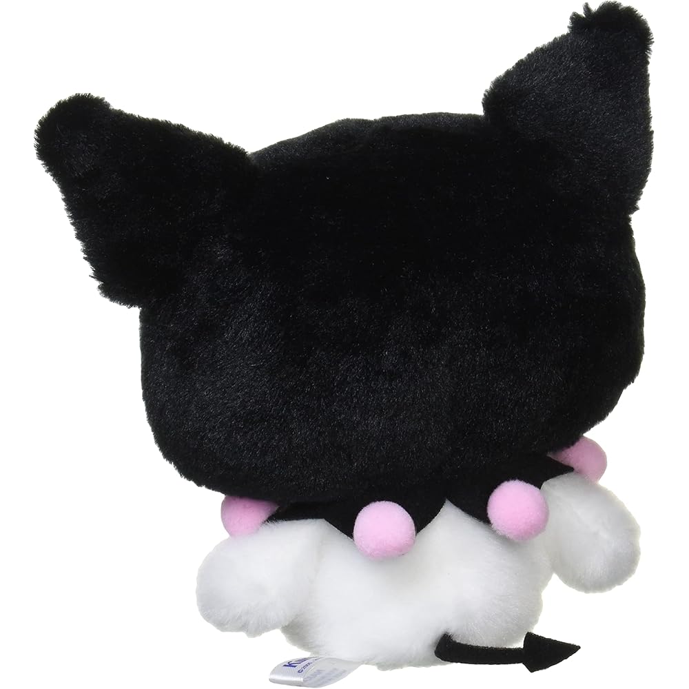 Nakajima Corporation Sanrio Fuwakuta Plush Toy Kuromi 152558-20 Soft Cuddly Doll