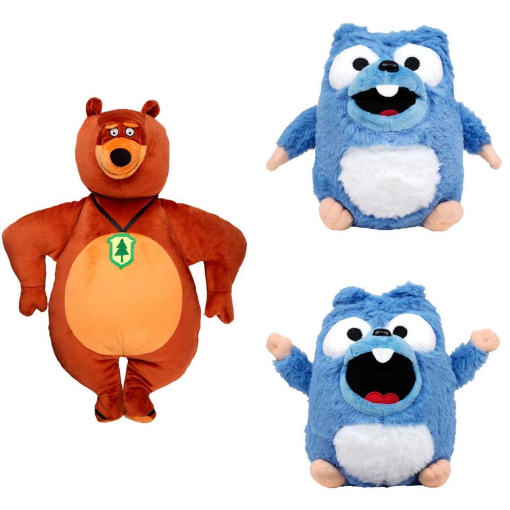 Grizzy And The Lemmings Toy Plush Grizzy And Lemmings Toys Plush Grizzy Lemmings Peluche Doll Bear Stuff Birthday Gift