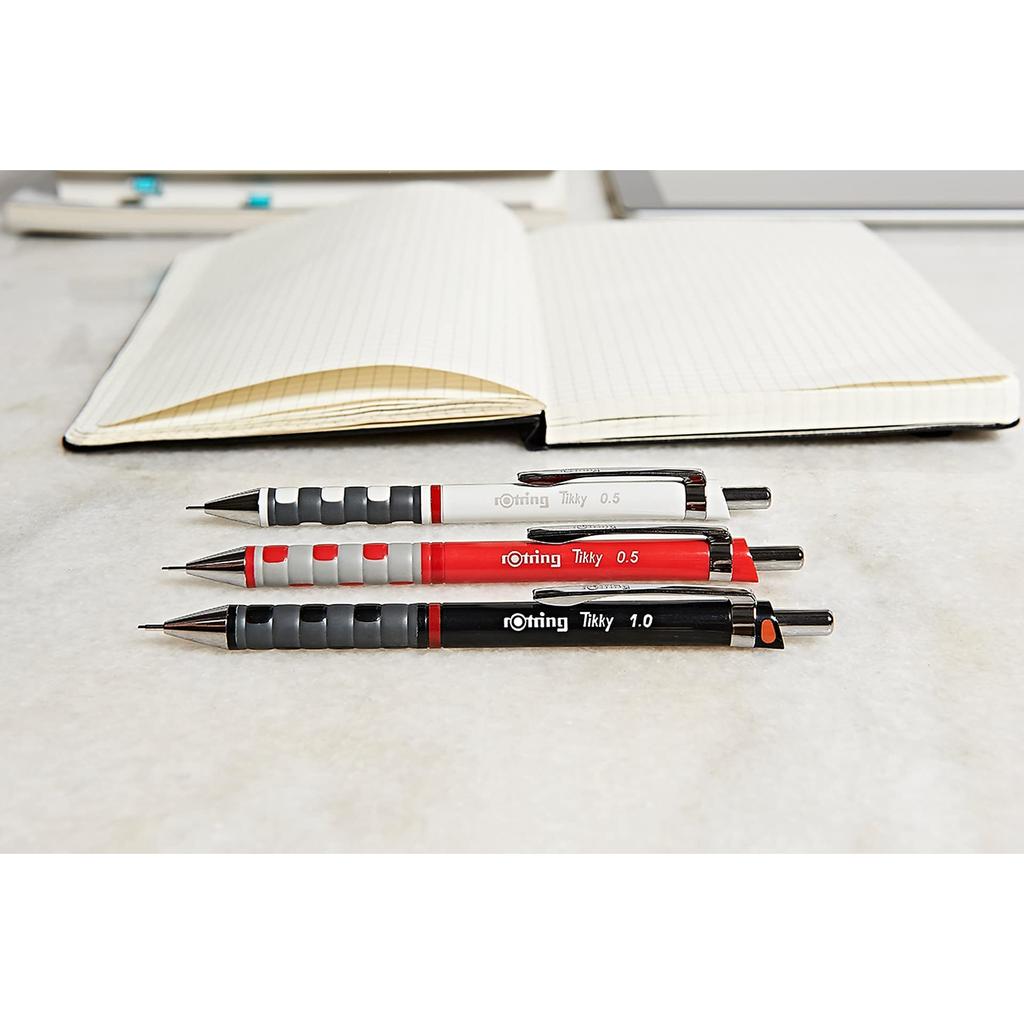 Rotring Tikki Mechanical Pencil 0.5mm White - Official Import