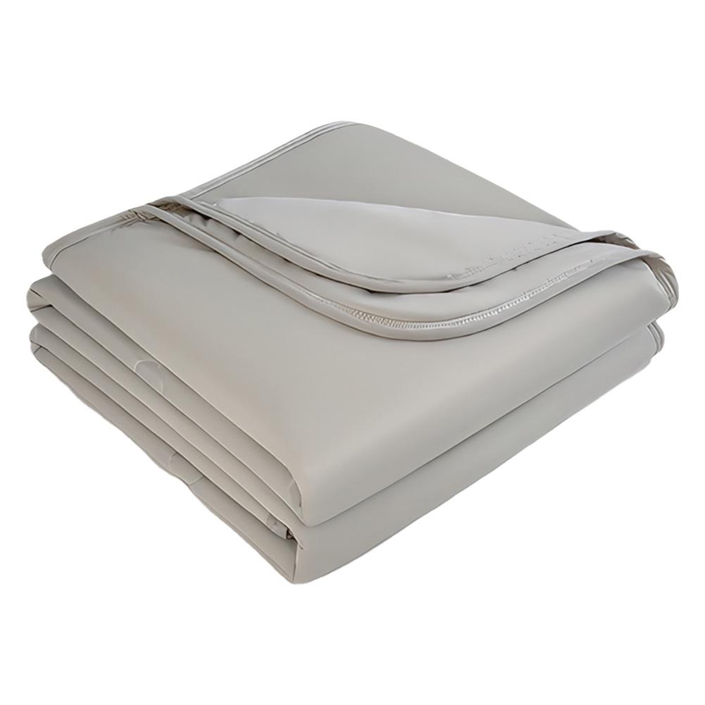Cold Feeling Quilt Solid Color Lightweight Cooling Quilts Multi-Function Breathable Bedroom Blanket for Home Office