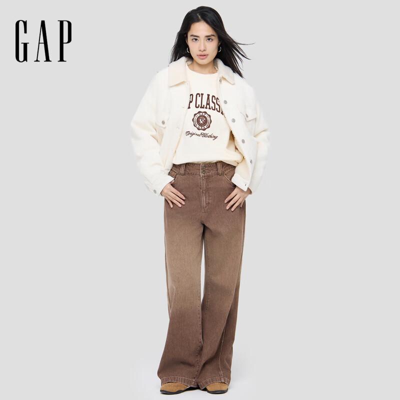 

Gap Women s Corduroy Faux Shearling Lapel Jacket M