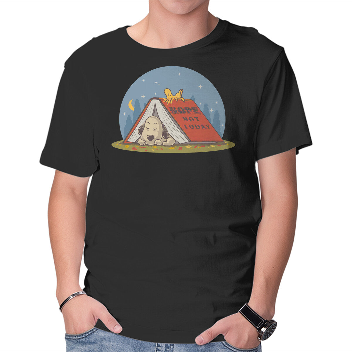 Unisex Crew Neck T-Shirt Booked For A Nap Graphic Short Sleeve Casual Tee XL