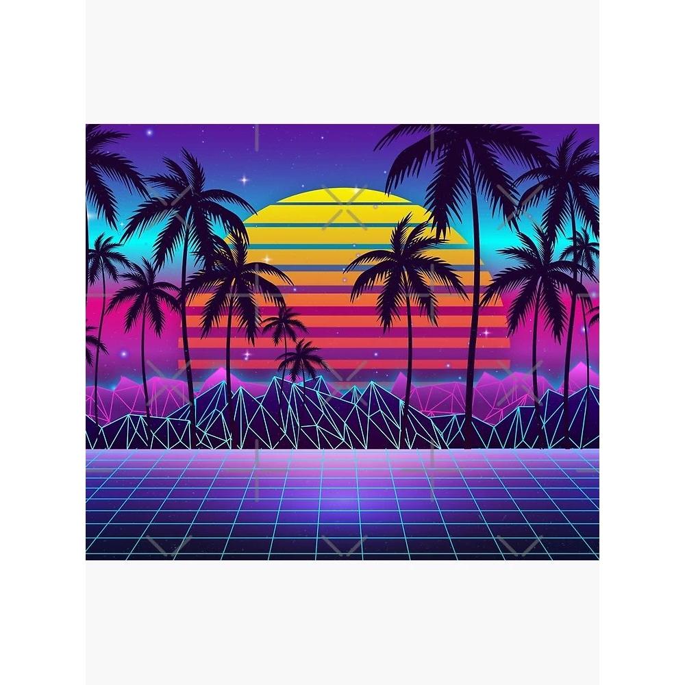 Tapestry of Shining Sunset Synthwave