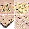Faltbares magnetisches Klapp-Shogi-Set in Box, tragbar, japanisches Schach, für Kinder und Kinder, Spielzubehör