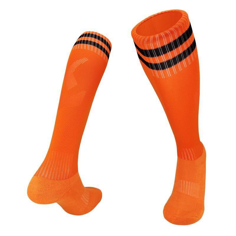Over-knee Football Socks Men's and Women's Stockings Towel Bottom Sweat-absorbing Non-slip Sports Socks Children's Adult Breathable Thickened Socks