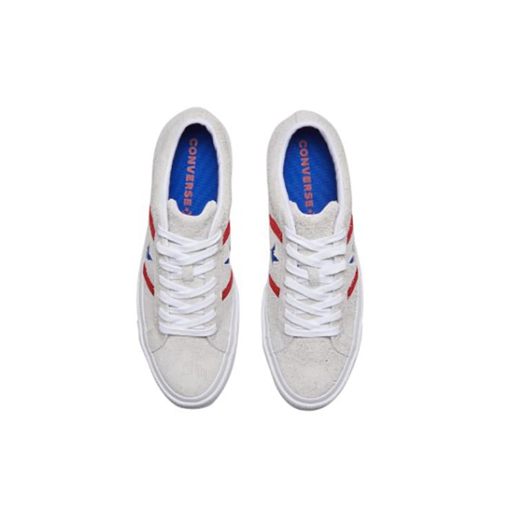 Converse One Star Academy Ox White Red Blue 164390c