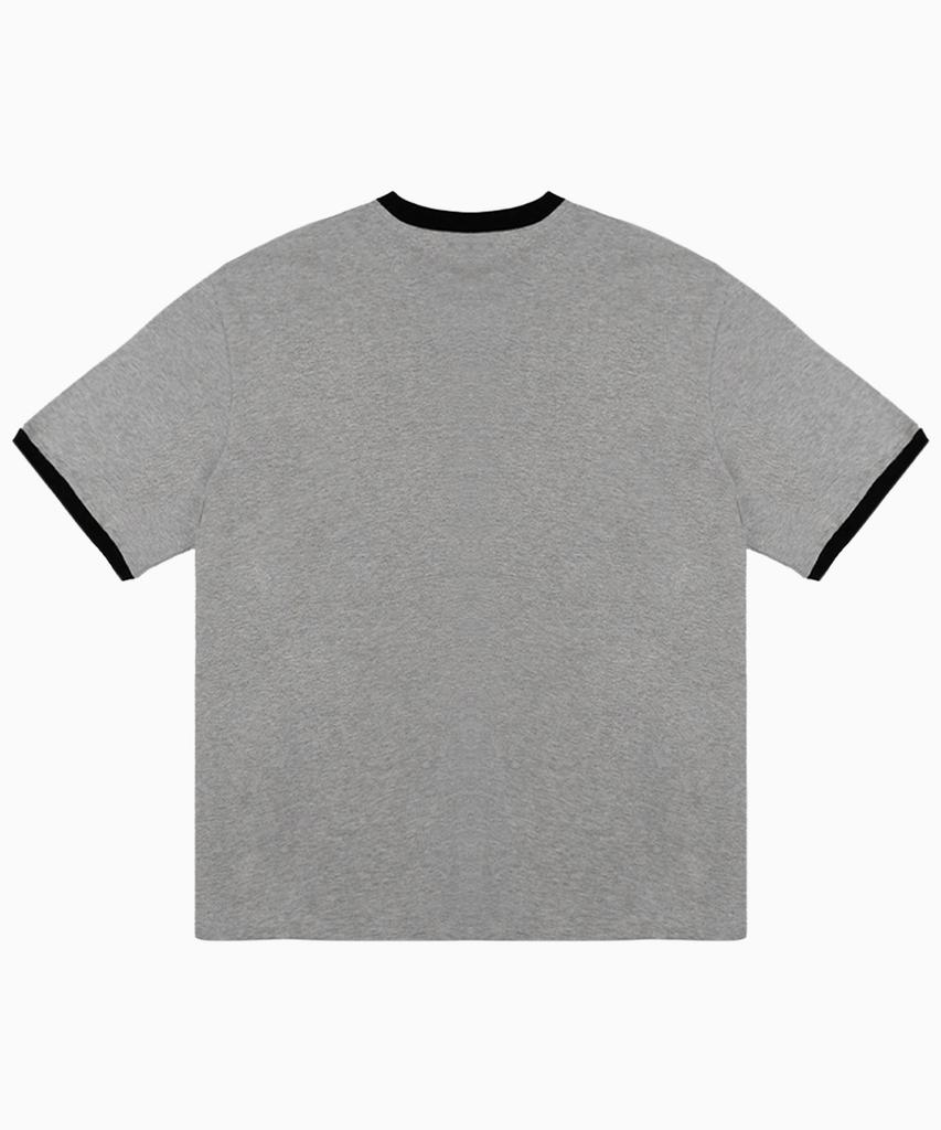 SAINTPAIN Sp Star Heavyweight Ringer T-Shirt Melange Grey