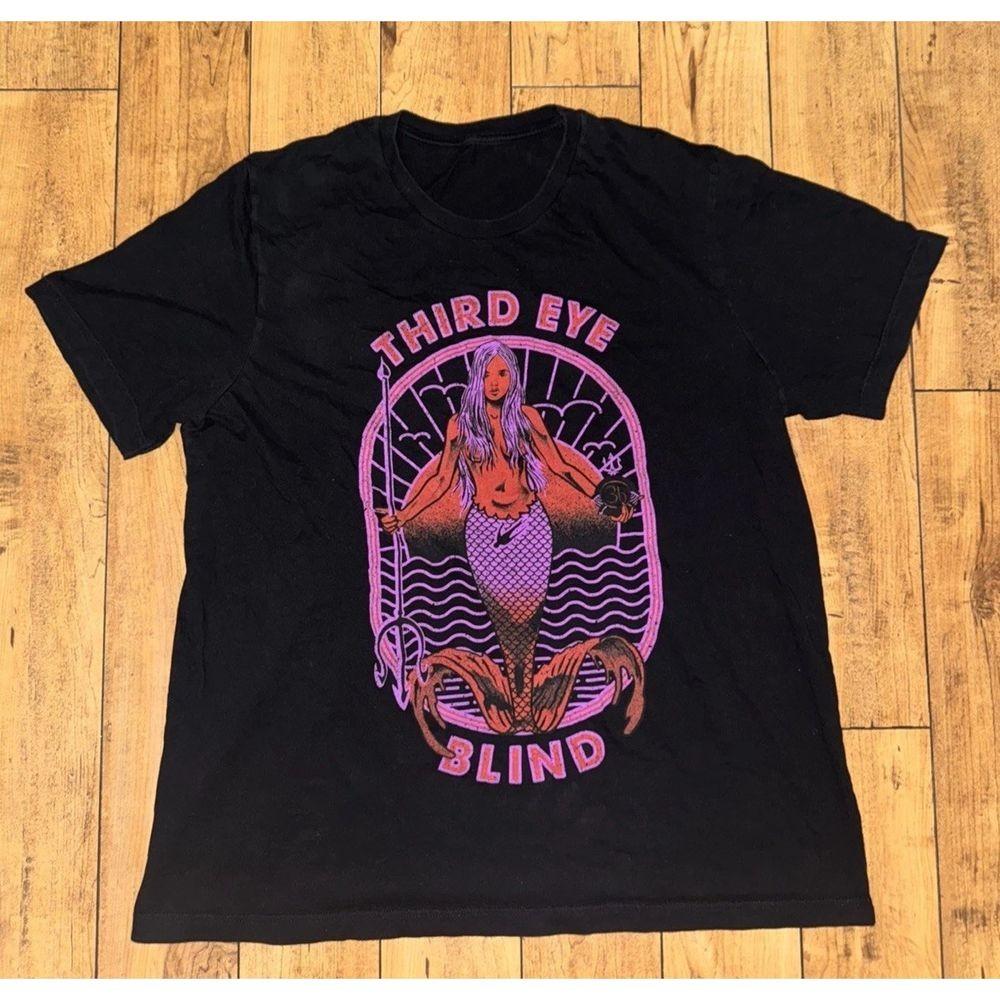 Third Eye Blind Band Shirt Rare design Black Cotton Shirt Unisex S-5XL WA1890 L