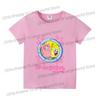 SpongeBobs Cartoon Tshirt for Children Cotton Soft Tee Boys Girls Tops Colorful Clothing Anime Printed Clothes Birthday Gift