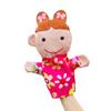 Family Plush Members Glove Puppet With Short Plush Preschool Doll Entertainment