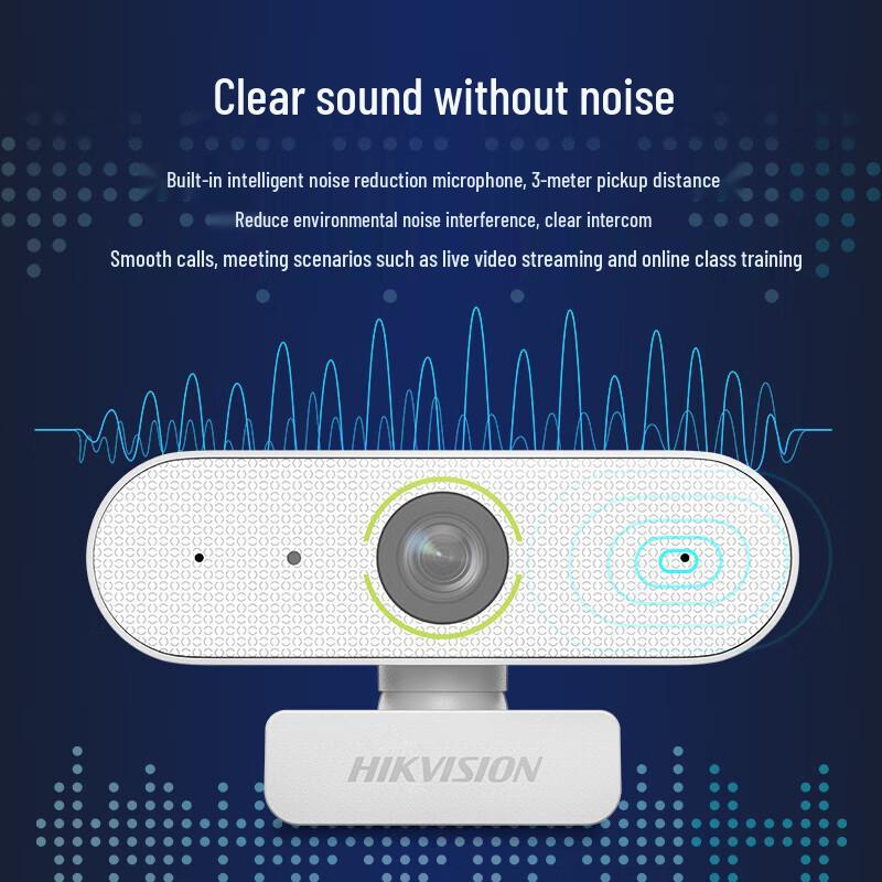 HIKVISION DS-E12 1080P USB Webcam with Microphone
