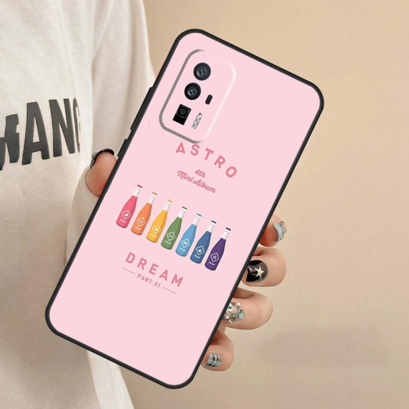 Astro Kpop Case For POCO X5 X3 Pro M6 M5 X4 F4 GT F3 F5 Cover For Xiaomi 11T 12T Pro 12 13 Lite 12X