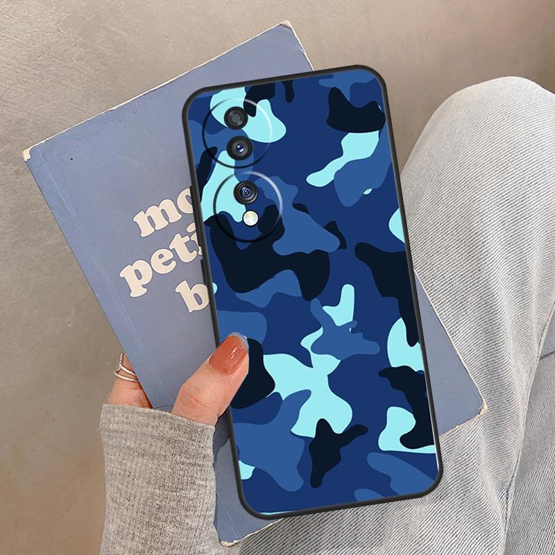 Camouflage Army Case For Honor Magic 8 5 6 7 Pro Cover For Honor 400 200 Lite 50 70 90 X8a X8b X9a X9b X9c