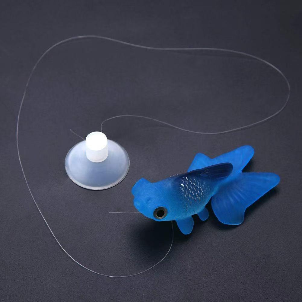 Aquarium Landscape: Swimming Luminous Plastic Fish Decorations