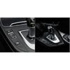 For BMW 1 Series F20 F21 2012-2018 Carbon Fiber Gear Shift Box Panel Trim Cover