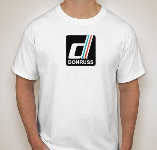 Donruss trading cards t-shirt S