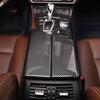 For BMW 5 Series F10 11-16 Carbon Fiber Color Armrest Box Console Box Cover Trim