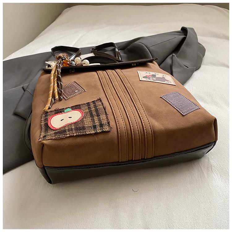 2025 Herbst/Winter Hochwertiger Rucksack mit Matt-Finish | Lässig, Vielseitig, Retro Schulstil Umhängetasche