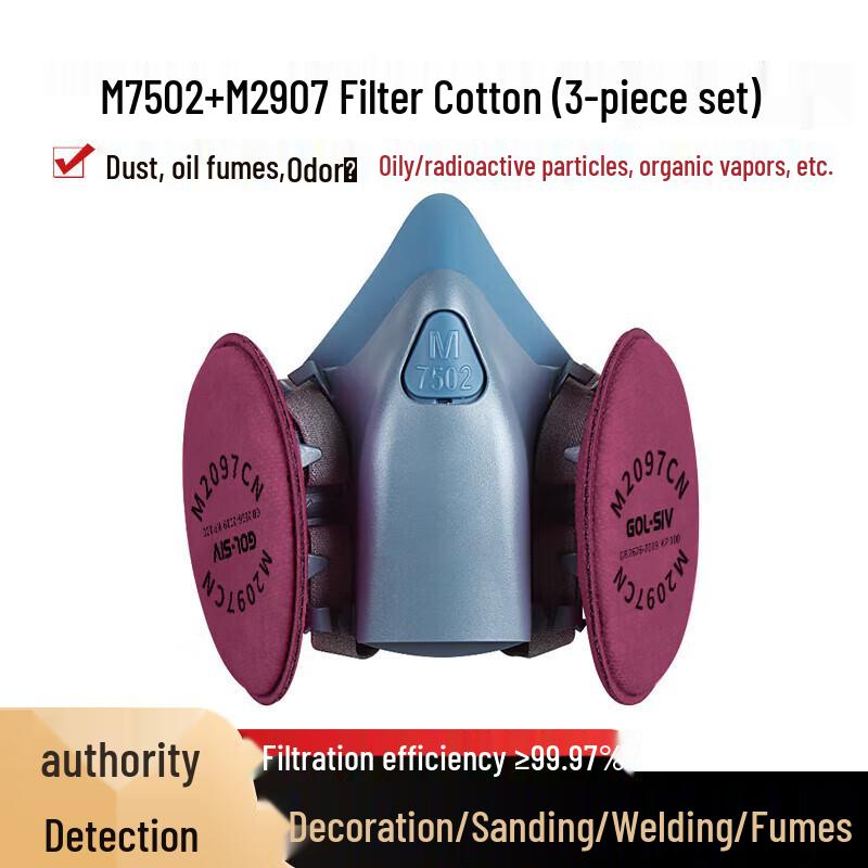 

Xiao Yan M7502 Silicone Welding Fume and Odor Respirator