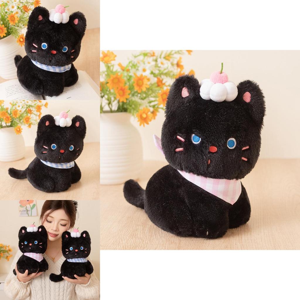 Plush Cat Toy With Pp Cotton Filling For Kids And Collectors