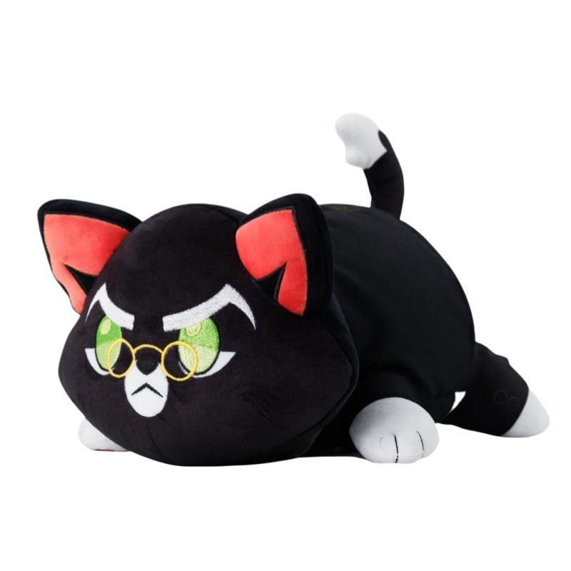

Adorable Lackadaisy Animation Inspired Plush Little Wolf Toy Perfect For Gifts чорний